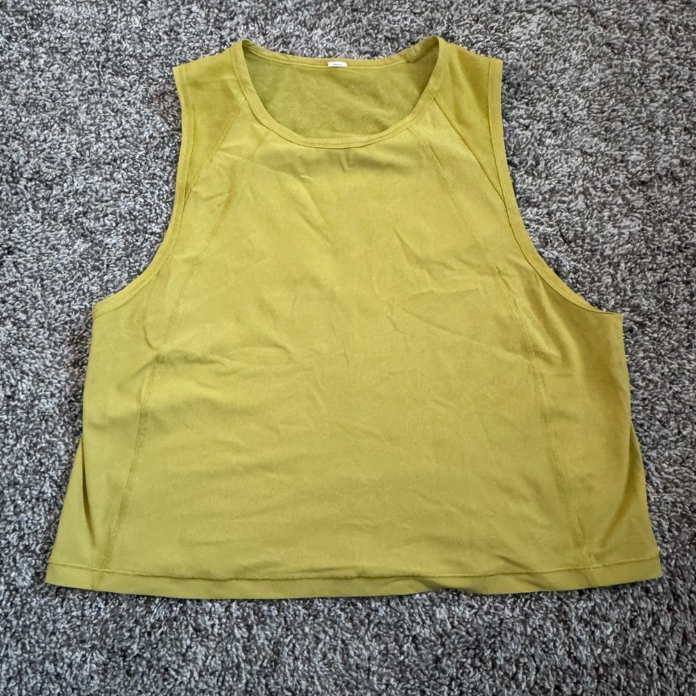 Lululemon Cropped Muscle Tank